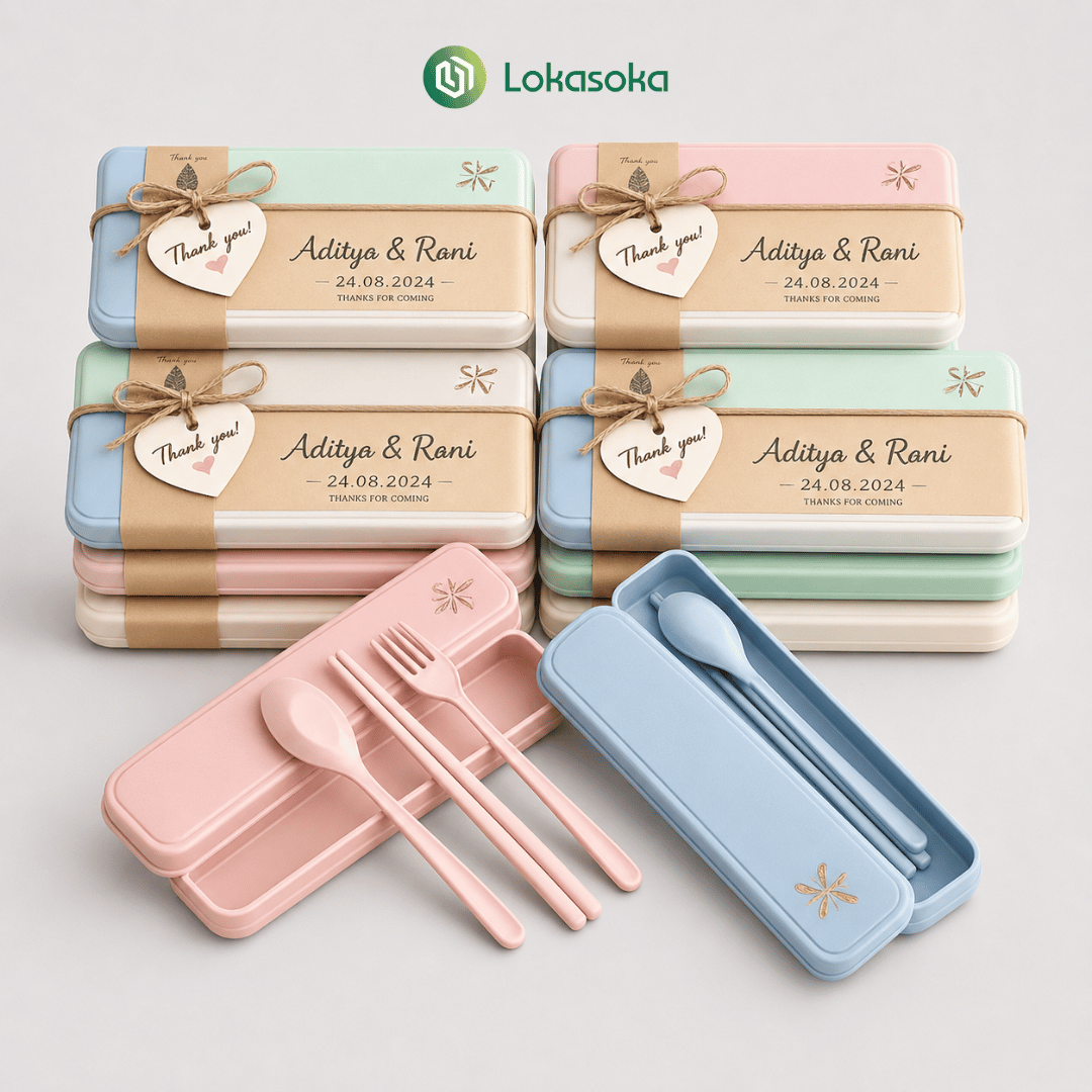 Set Makan Jerami Box