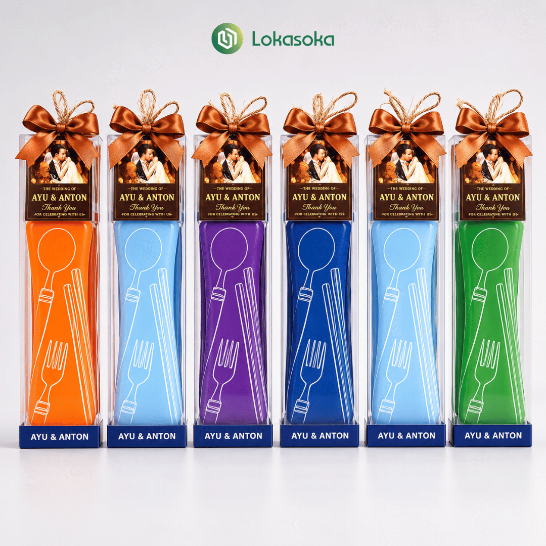 Set Makan Pouch Warna